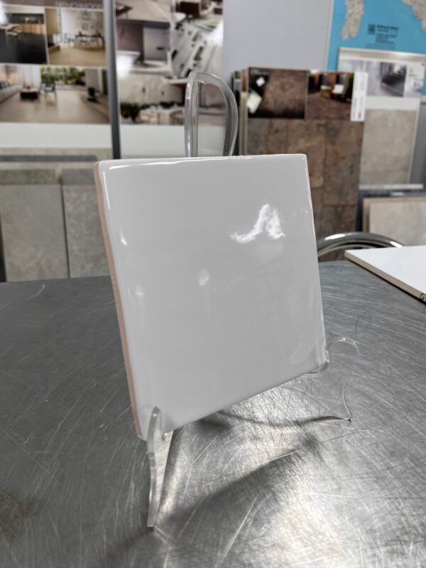 Bellavista Alps Handmade White Gloss 15.2x15.2cm - Image 2