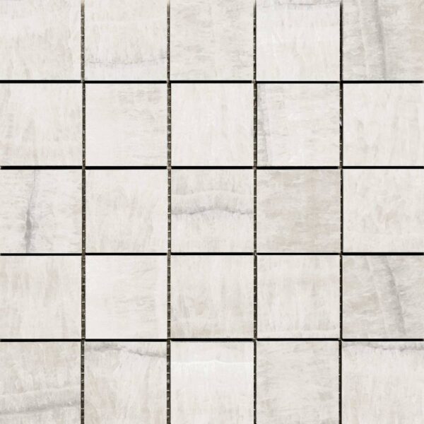Ceraviva Tivoli Bianco Satin Mosaic 30x30cm
