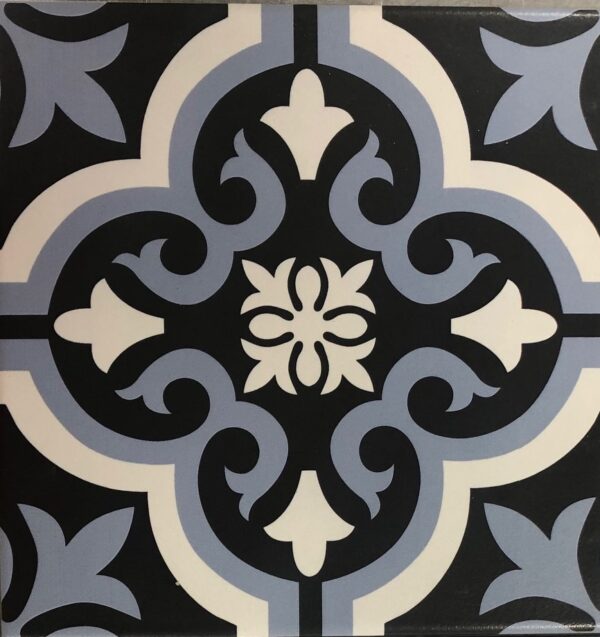 Kimgres Braga Classic Blue Pattern Encaustics  20x20cm