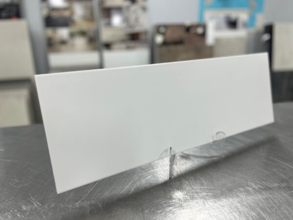 Ming Bon Matt White Non-Rectified 20x60cm