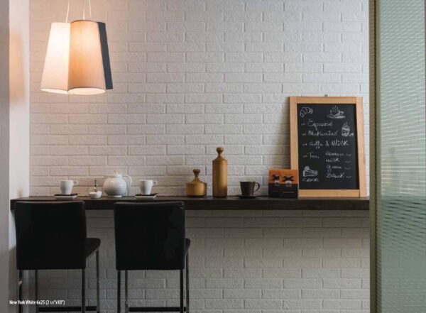 Rondine New York White Brick 6x25cm - Image 2
