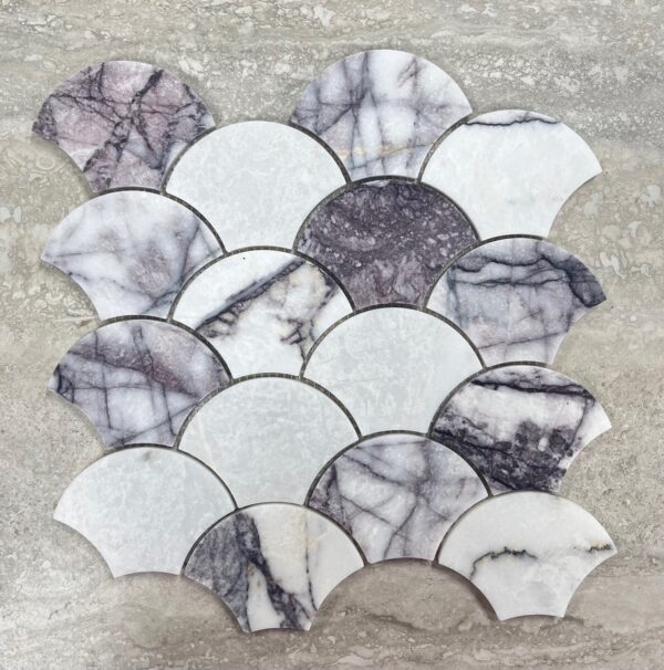 Starstile NY-H New York Stone Honed Shell Mosaic 27.6x27.7cm