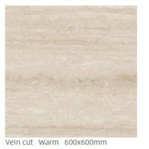 Bellavista Crystal Trav Vein Cut Warm SmartGrip Flow 60x60cm