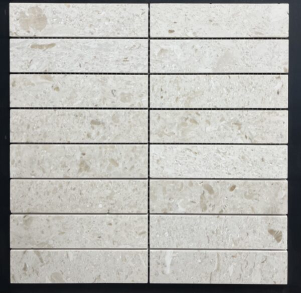Bellavista TR07 Limestone Kit Kat 29.8x30.2cm sheet
