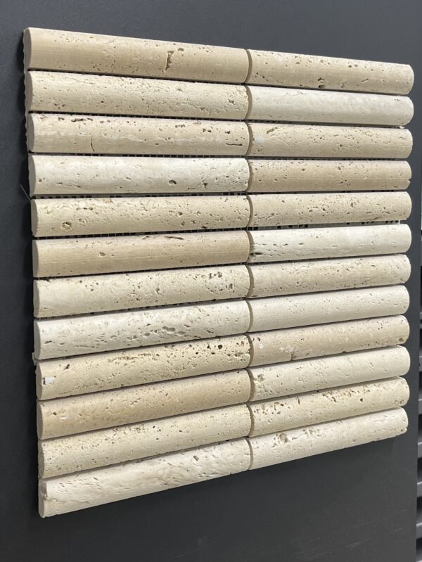 Bellavista Travertine Flute 29.8x29.8cm sheet - Image 2